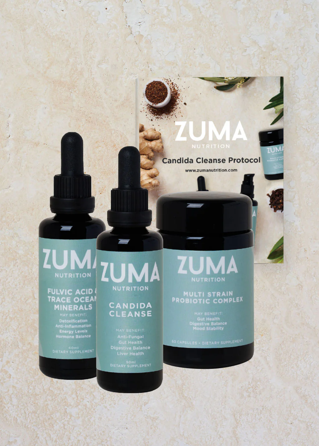 Complete Candida Cleanse & Gut Reset Protocol - 2 Pack