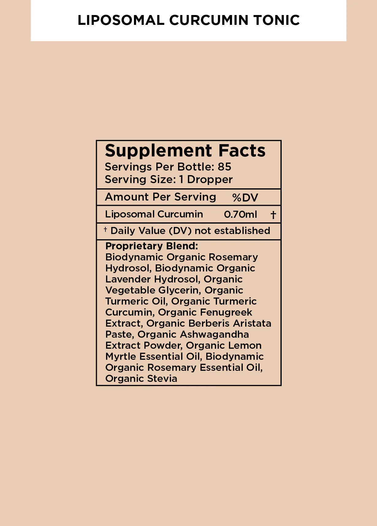 Liposomal Curcumin Tonic* - Image 3