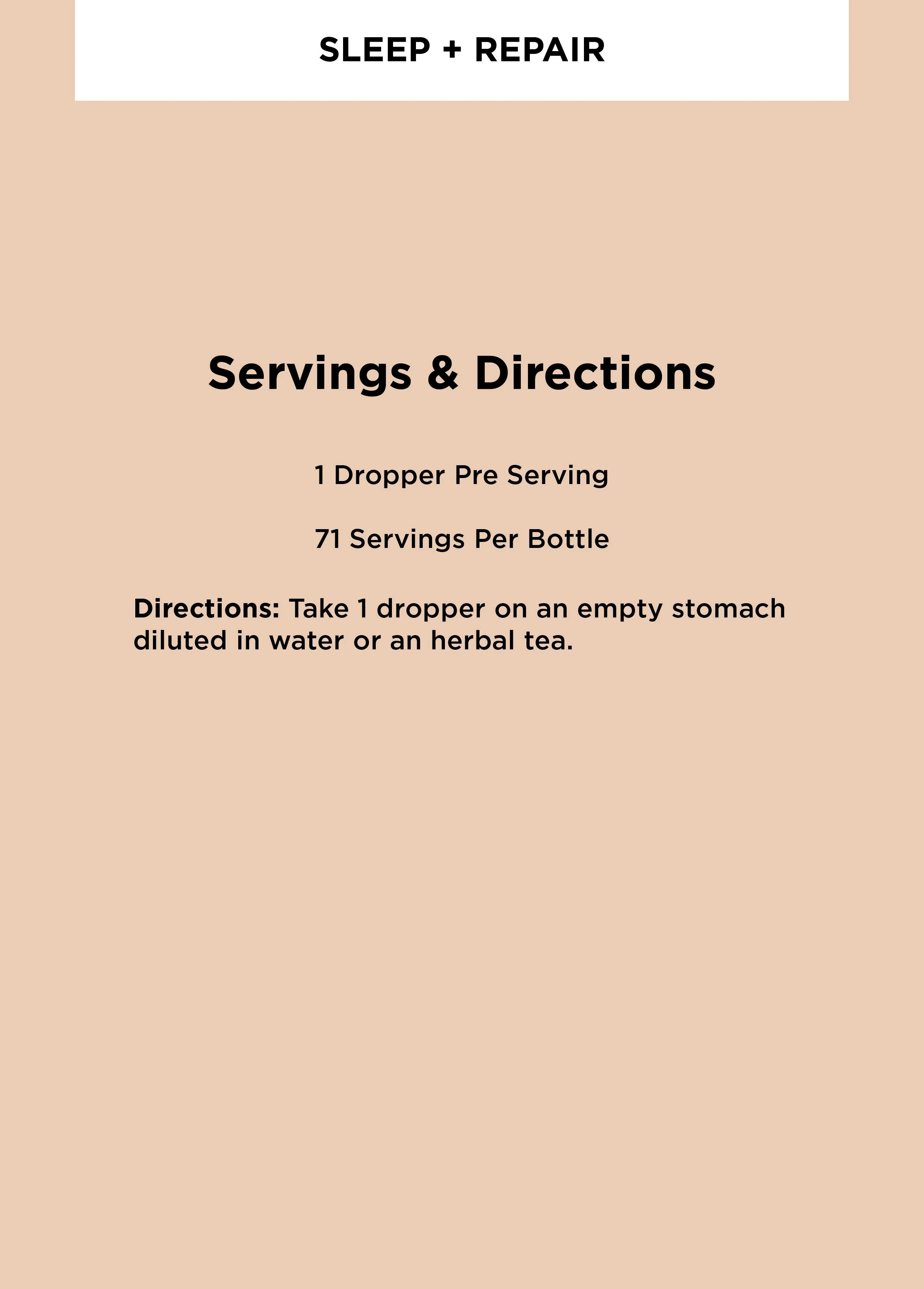Sleep & Repair Tonic (50ml) - Image 2